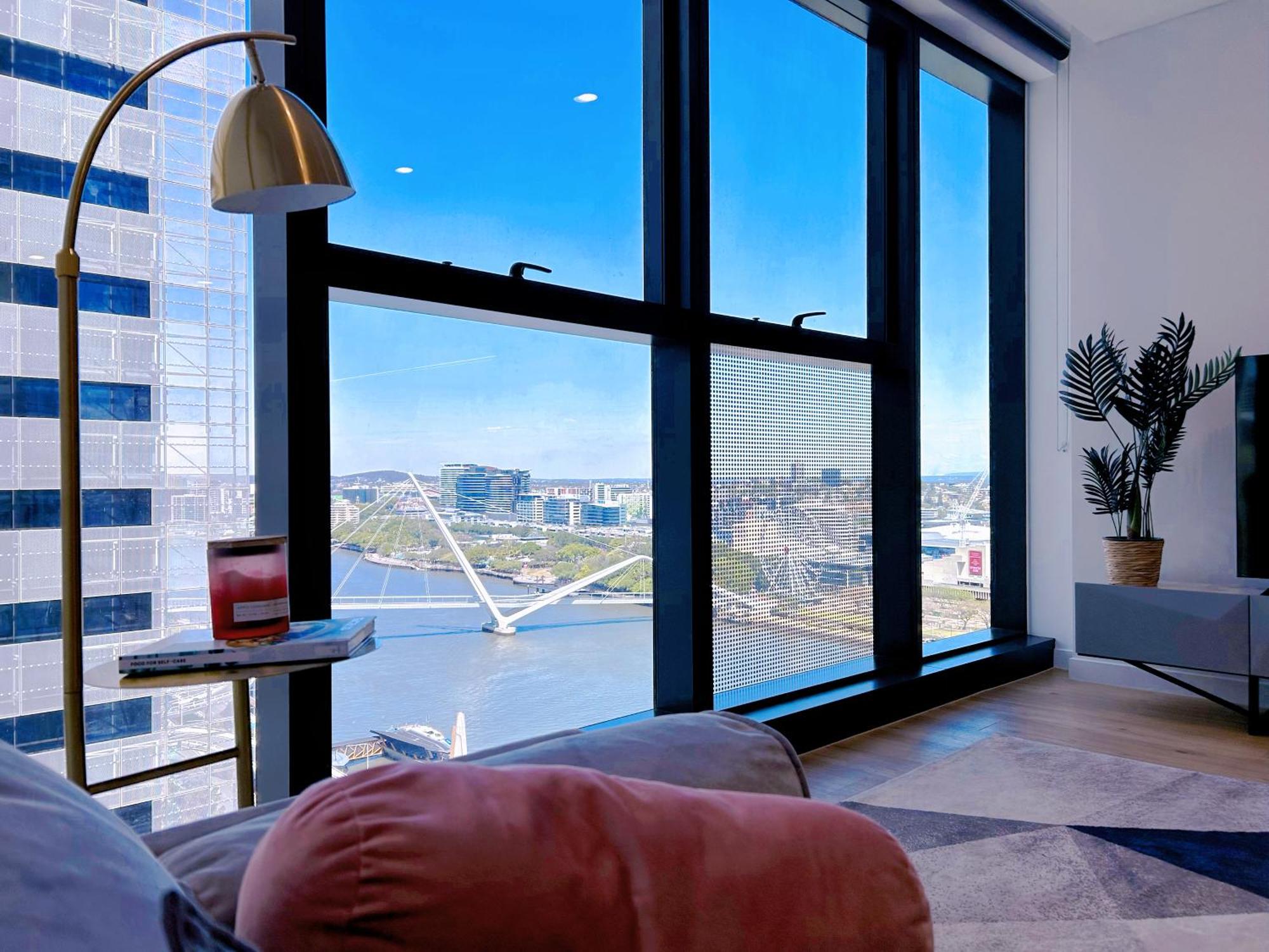 Cbd Luxury River View 1Bed Apt The One Brisbane Dış mekan fotoğraf